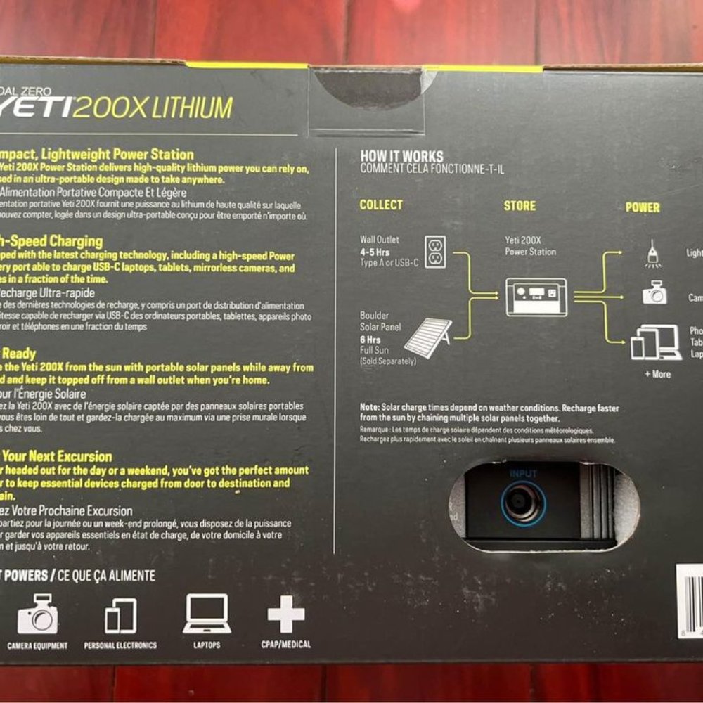 Goal Zero Yeti Lithium 200X Portable Power Station - Picture 5 of 11